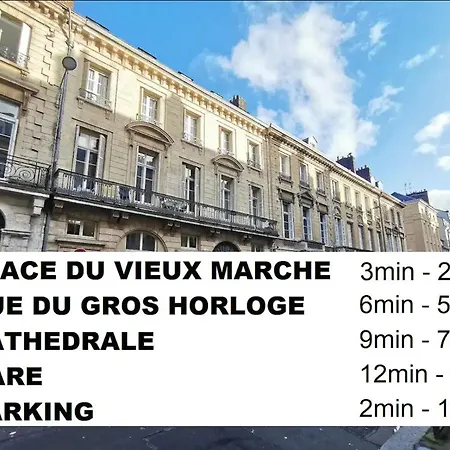 Le Palm Duplex Centre Historique Rouen - 469 Διαμέρισμα *