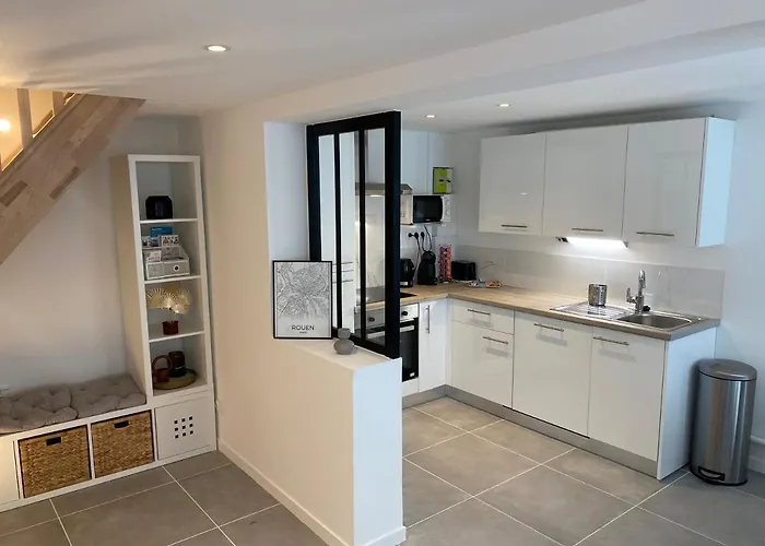 Le Palm ✧ Duplex Centre Historique Rouen