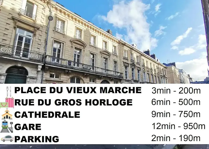 Le Palm ✧ Duplex Centre Historique Apartment *